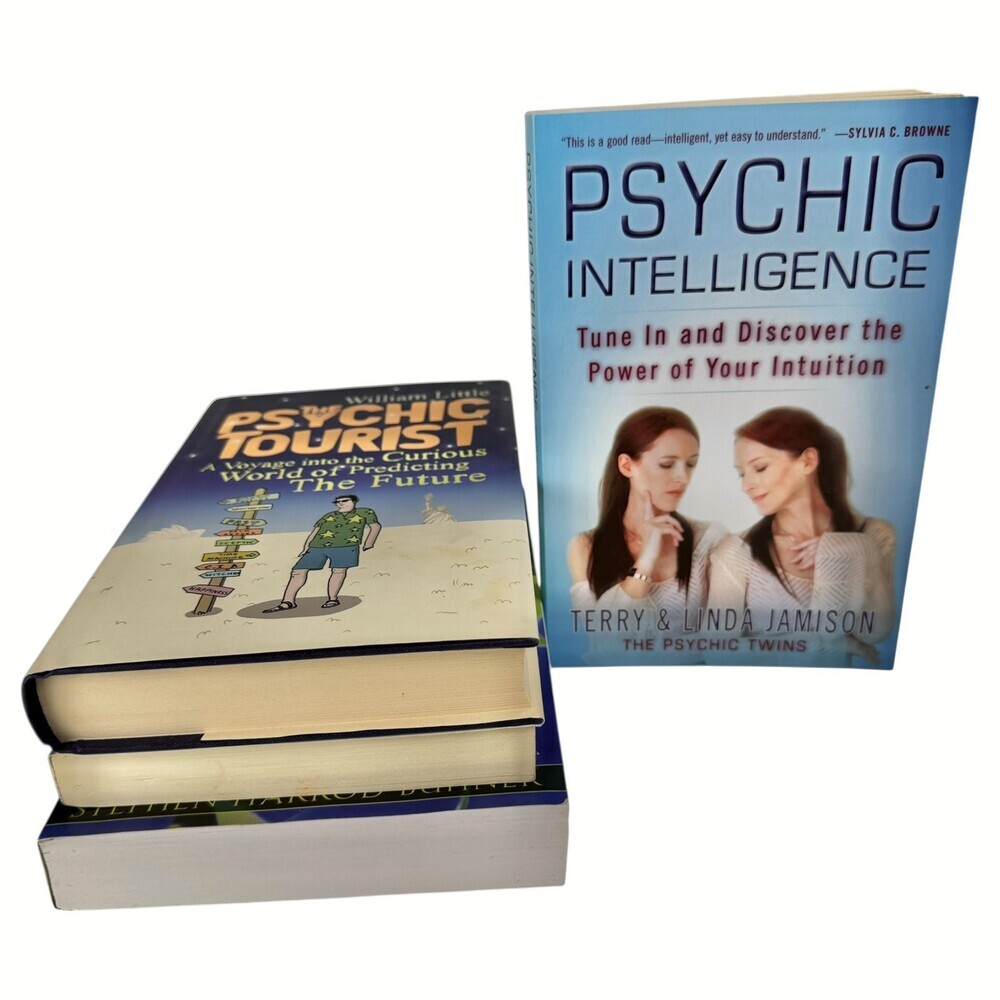 Psychic Intuition Plant Intelligence Metaphysics Prediction Intuition Book Lot